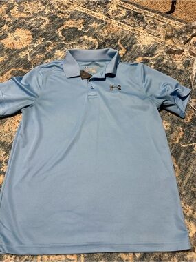Under Armour Light Blue Performance Polo Shirt